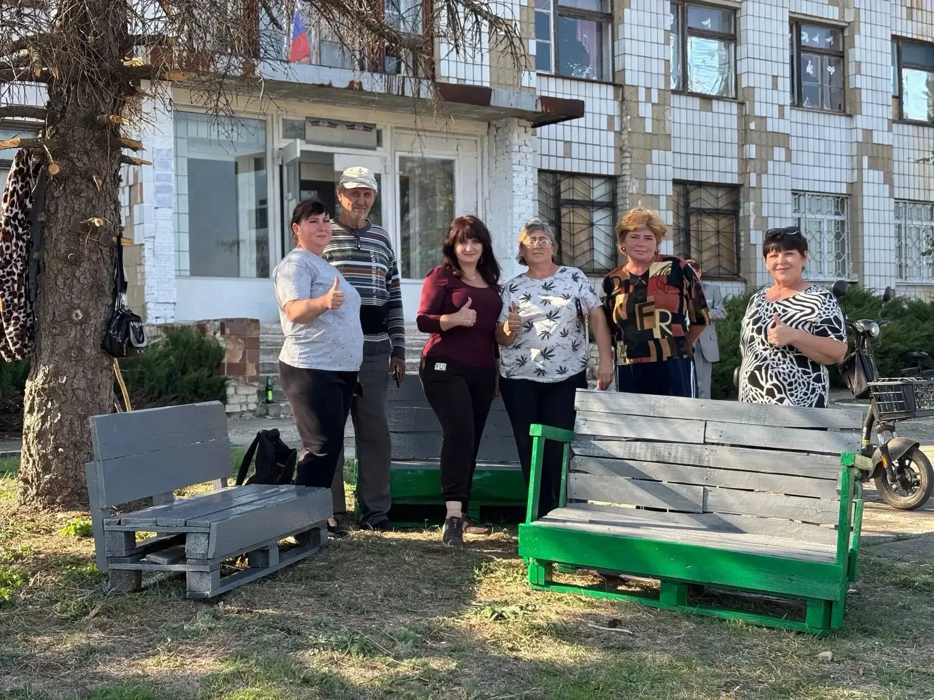 🏡 Созидаем вместе: в селе Кумачово продолжается благоустройство