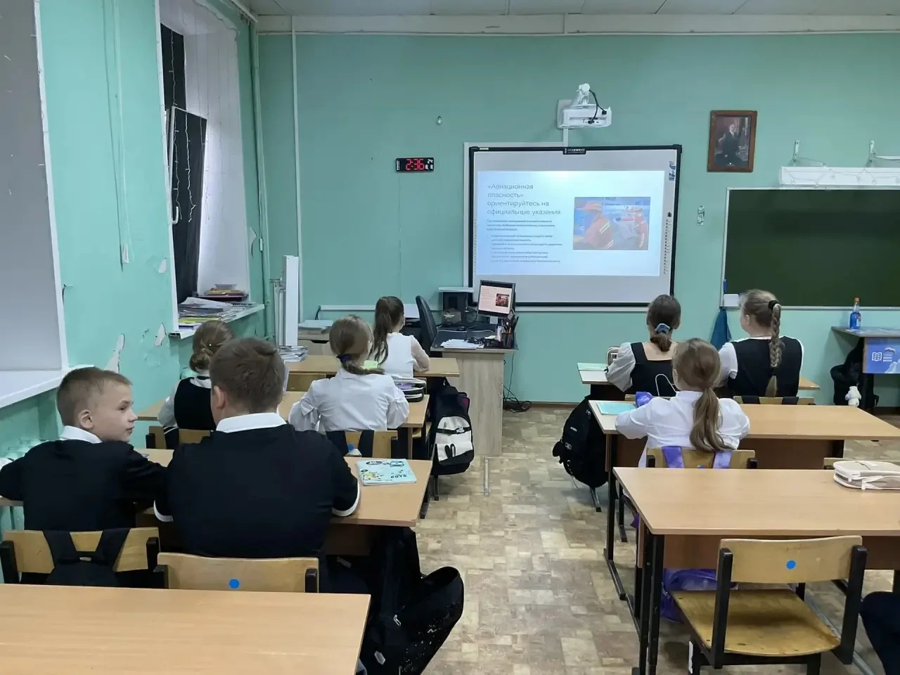 Урок культуры безопасности в нашей школе