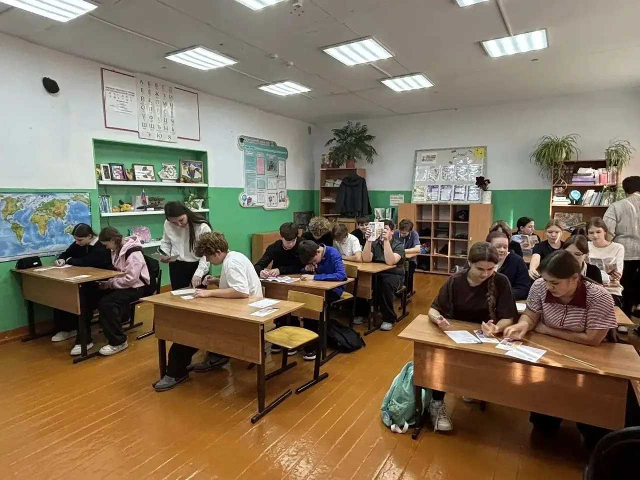 🍁 16 октября в школах Лысковского района для учащихся 9, 10 и 11 классов прошел Всерос...