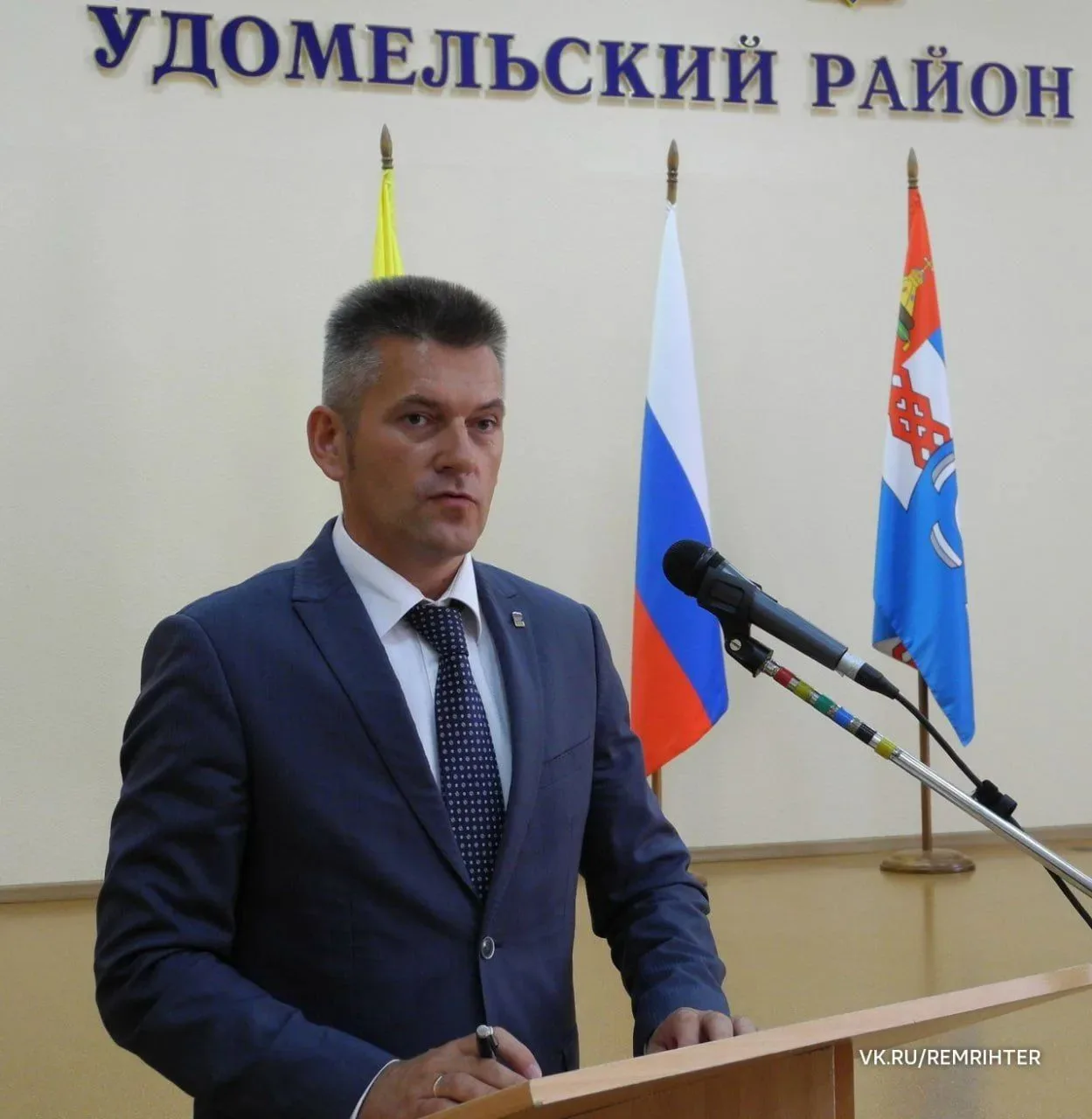 Глава Удомельского округа Тверской области Рем Рихтер задержан по подозрению в коррупци...