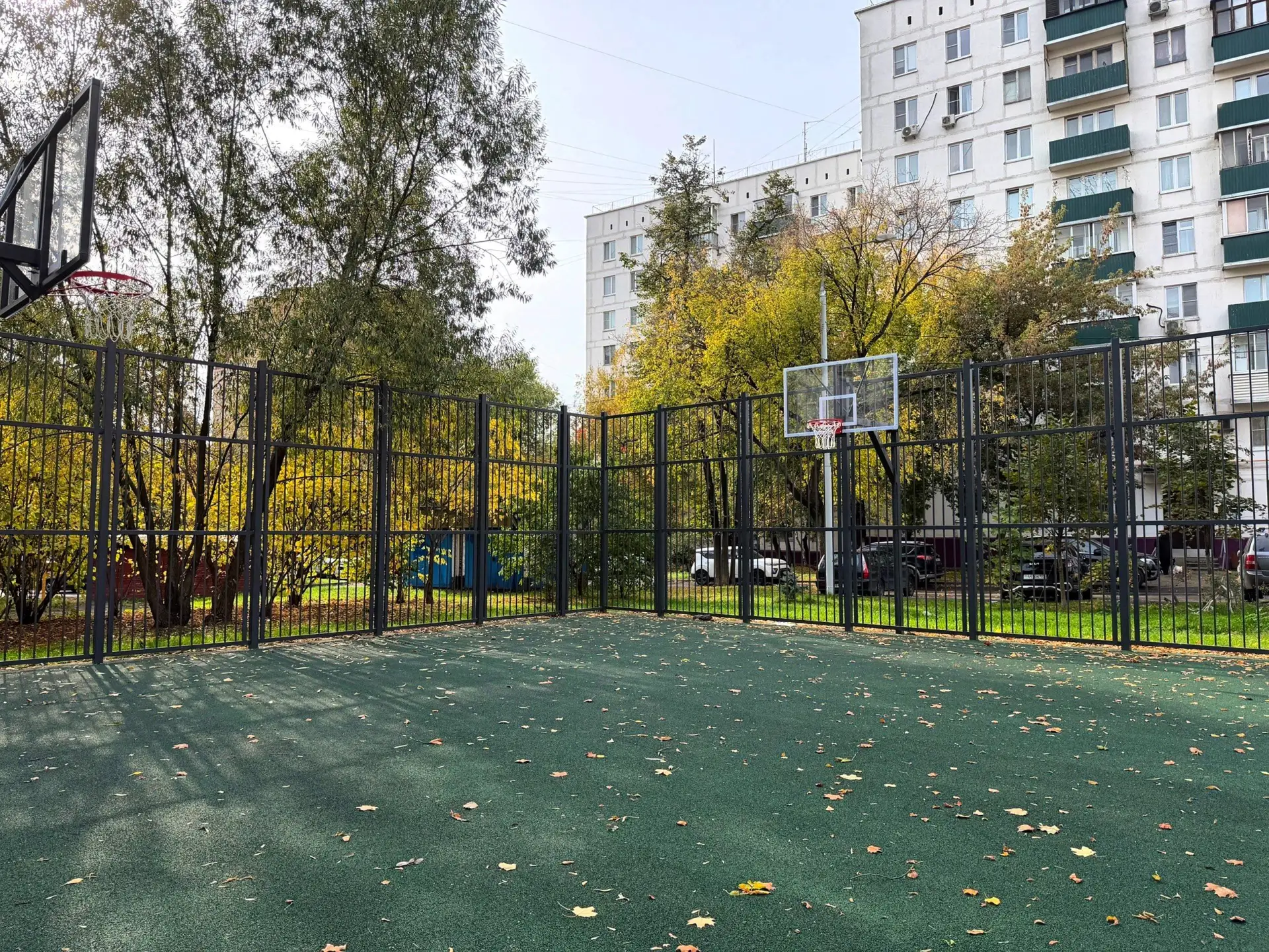 🏀 В Рязанском районе завершили благоустройство двора