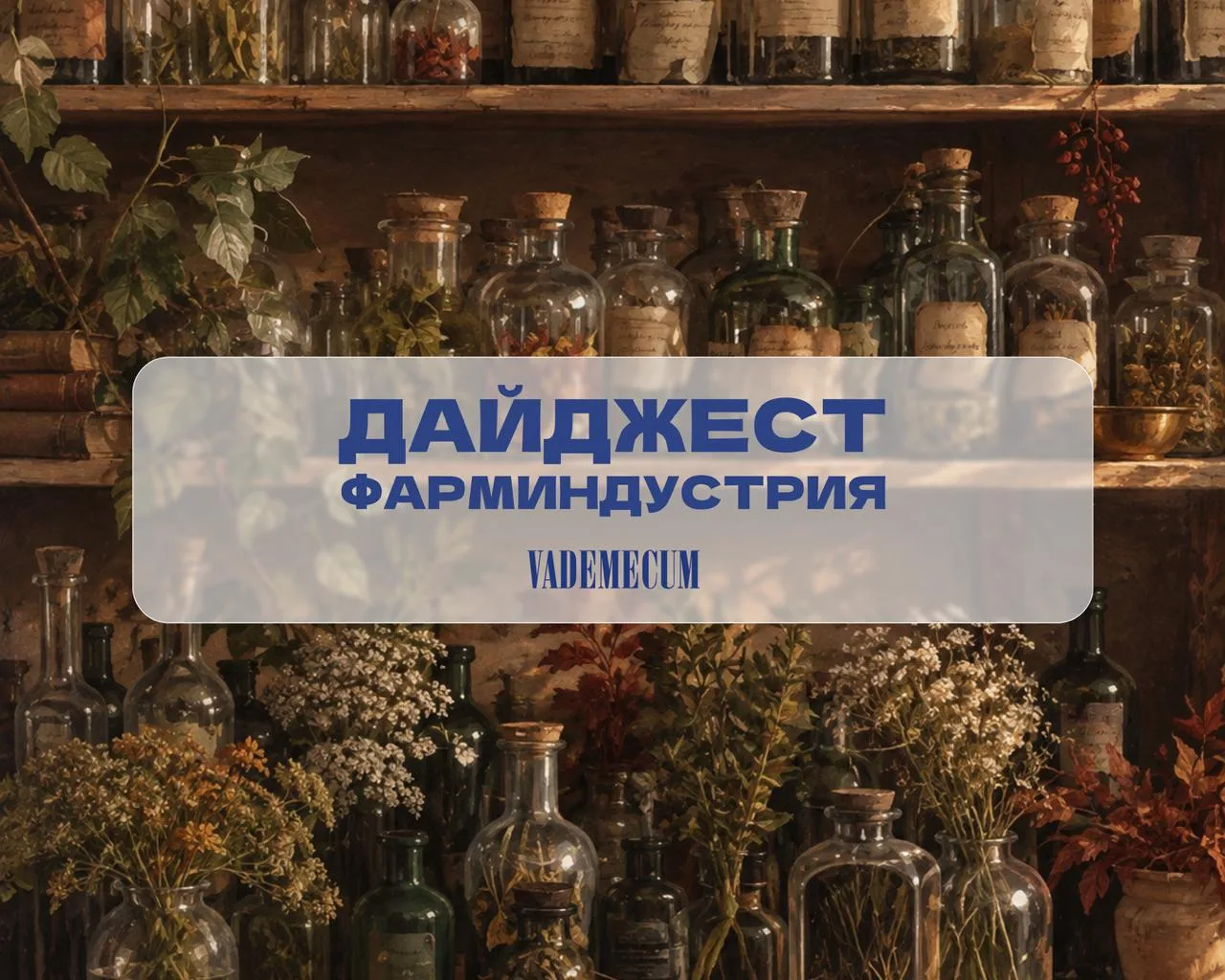 Фарминдустрия. Дайджест Vademecum за 5–11 октября 2026 года