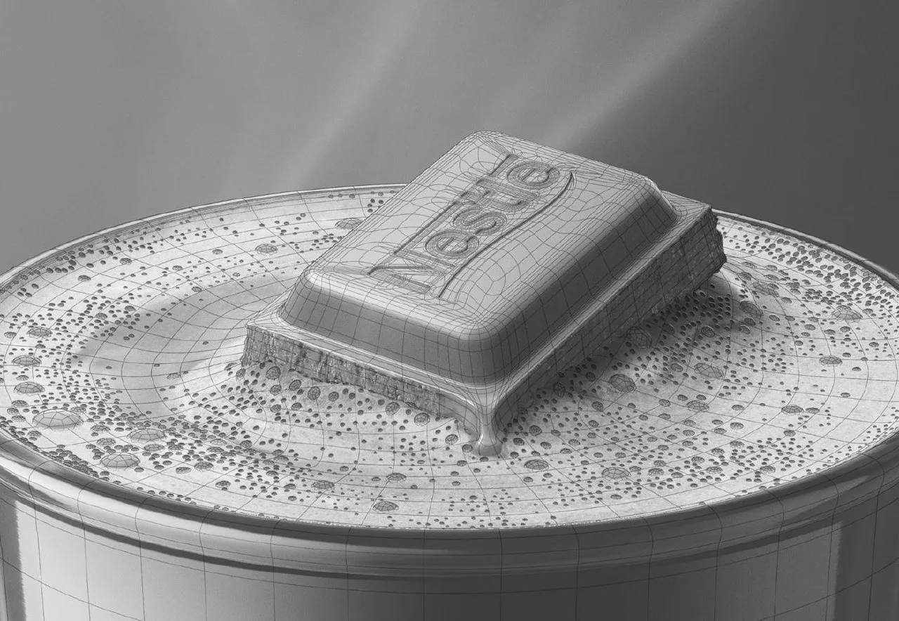 Hot Chocolate Nestlé | 3D от Rafa Mota