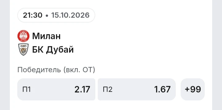 🏀 ЕВРОЛИГА | ПРОГНОЗ НА МАТЧ