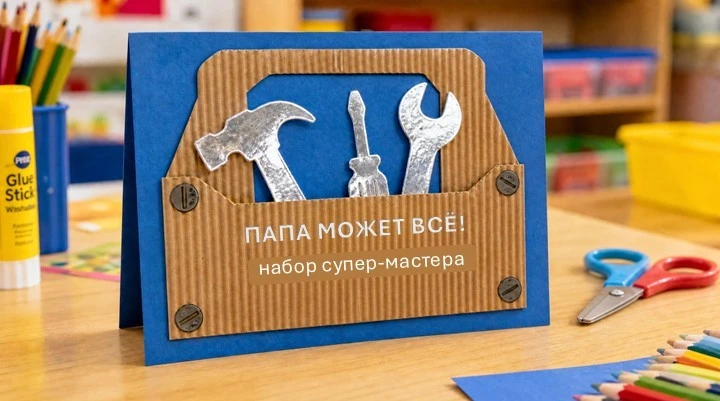 ПАПА МОЖЕТ ВСЁ! Готовимся ко Дню отца во 2 классе