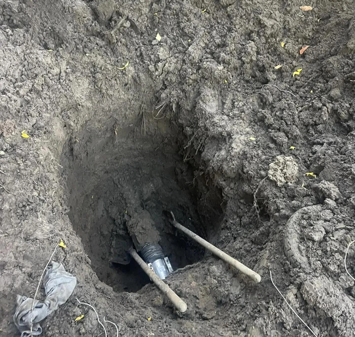 В ст. Новобейсугской отремонтировали прорыв водопровода