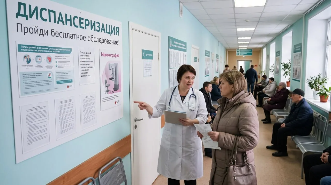🩺  Алтайские врачи активно призывают жителей не тянуть и массово проходить бесплатную ...