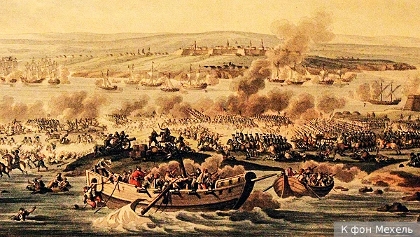 12 октября 1787 года турки высадили десант на Кинбурнской косе. Овладение этим клочком ...