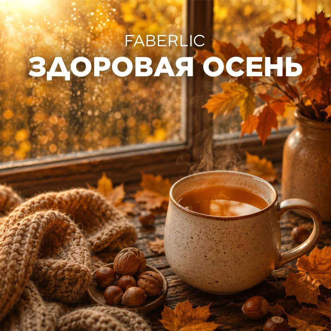 🍁 Завтра, 13 октября, в 11:00 по Москве пройдет новый вебинар «Здоровая осень с Faberl...