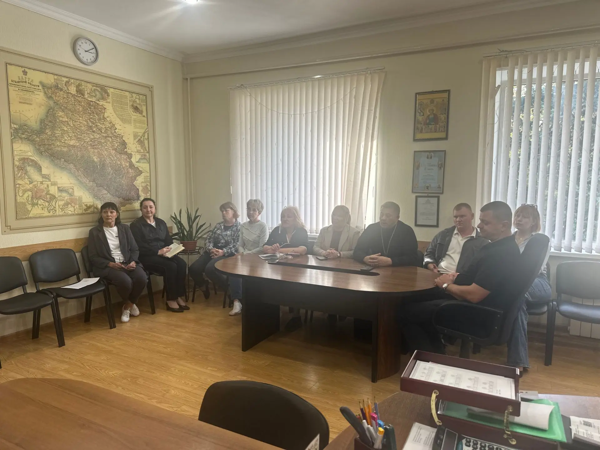 В администрации Каневского сельского поселения состоялось очередное заседание территори...