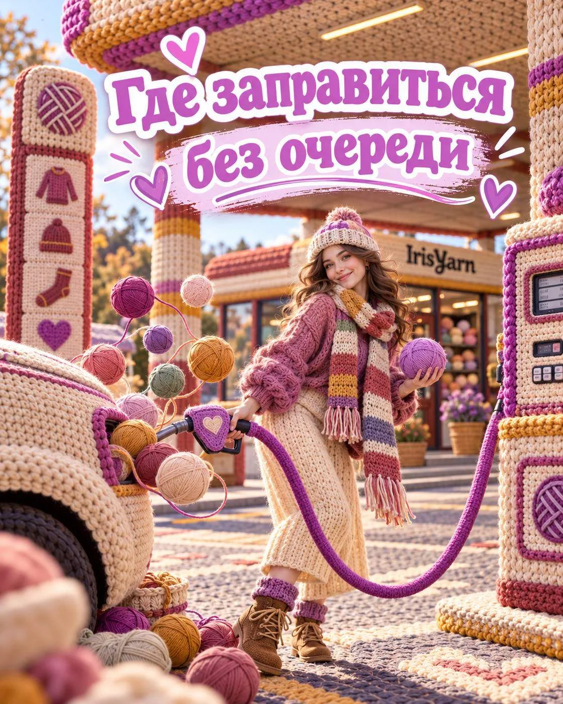 В IrisYarn есть бензин…Шетланд 😏