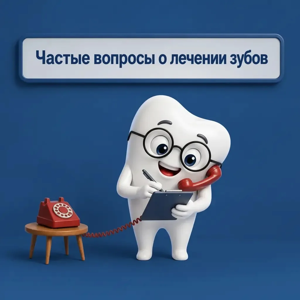Лечим зубы без страха: отвечаем на главные вопросы пациентов 🦷