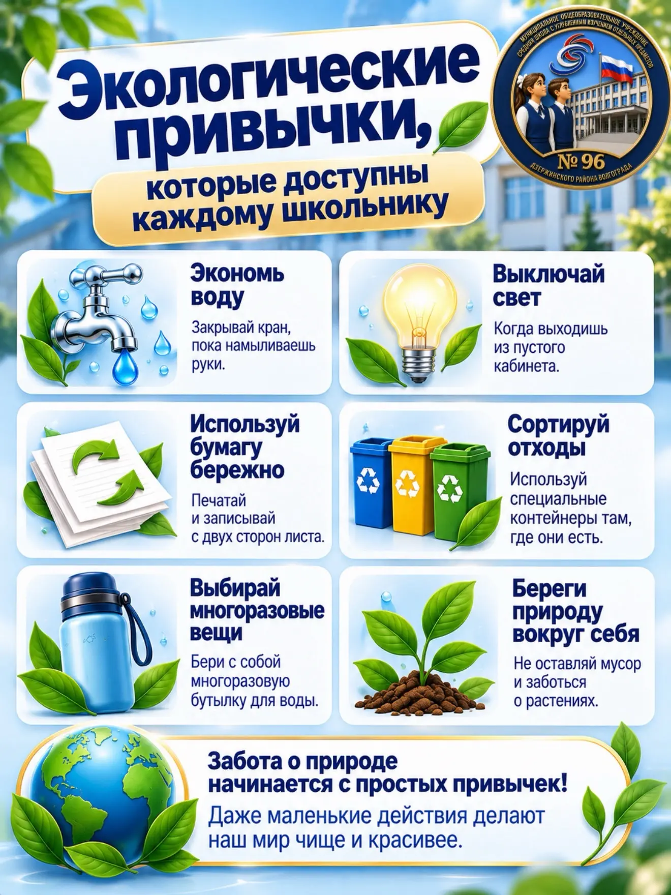 🌍 А что, если забота о планете начинается с нас?
