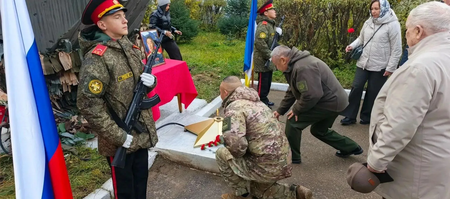 В Бурятии в кадетской школе имени героя СВО открыли полосу препятствий