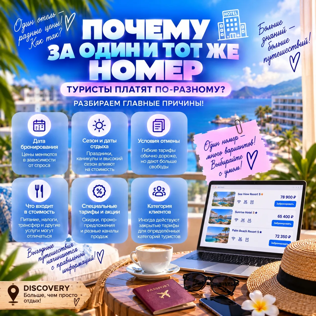 🏨 ОДИН ОТЕЛЬ, ОДИН НОМЕР, А ЦЕНЫ РАЗНЫЕ. КАК ТАК? 😳