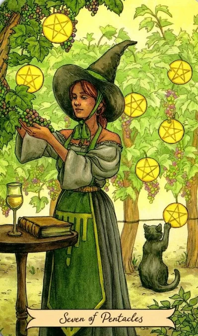 🌿 Карта дня — 7 Пентаклей