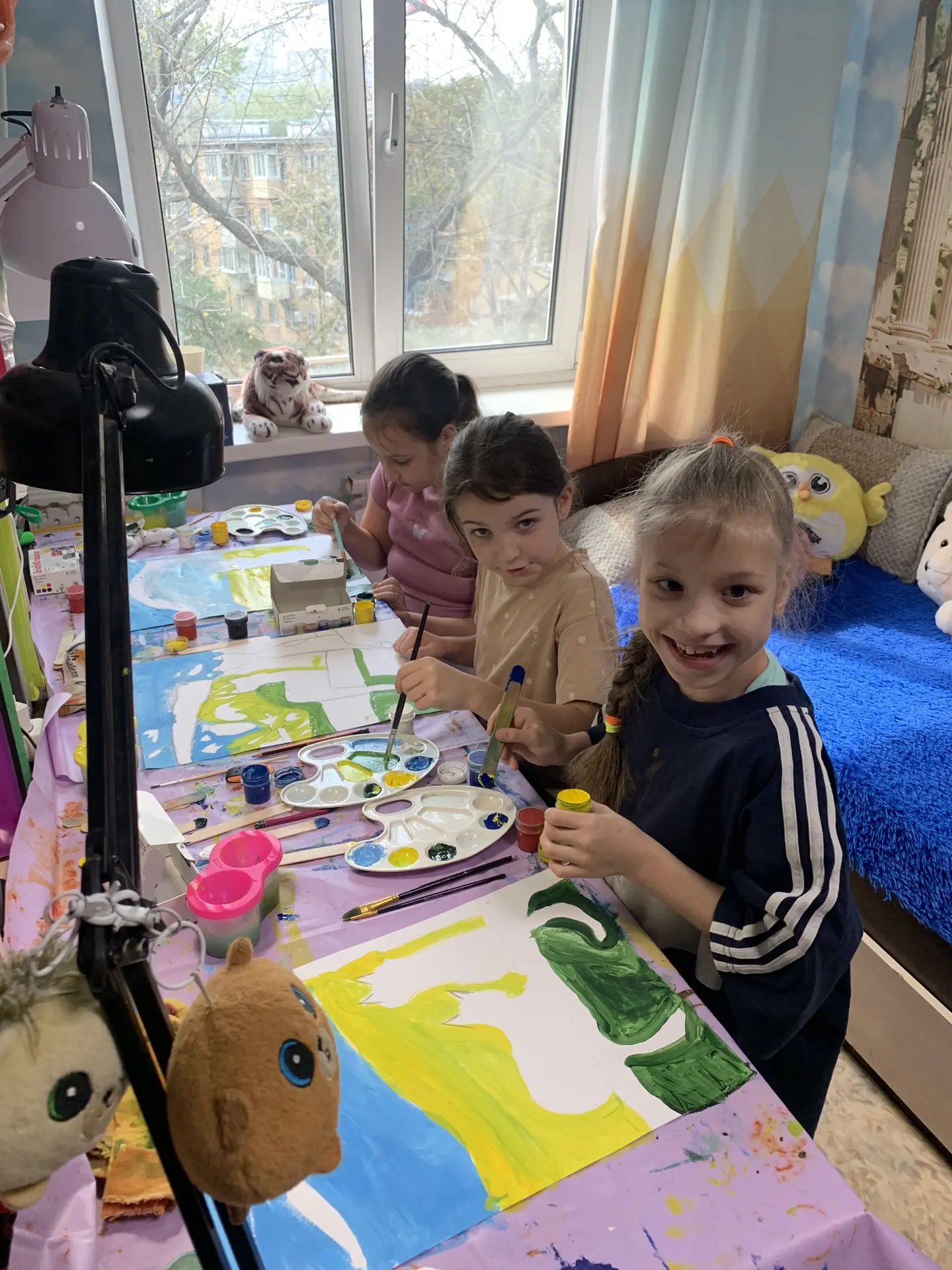 Как обычно, по субботам у нас рисование 🎨