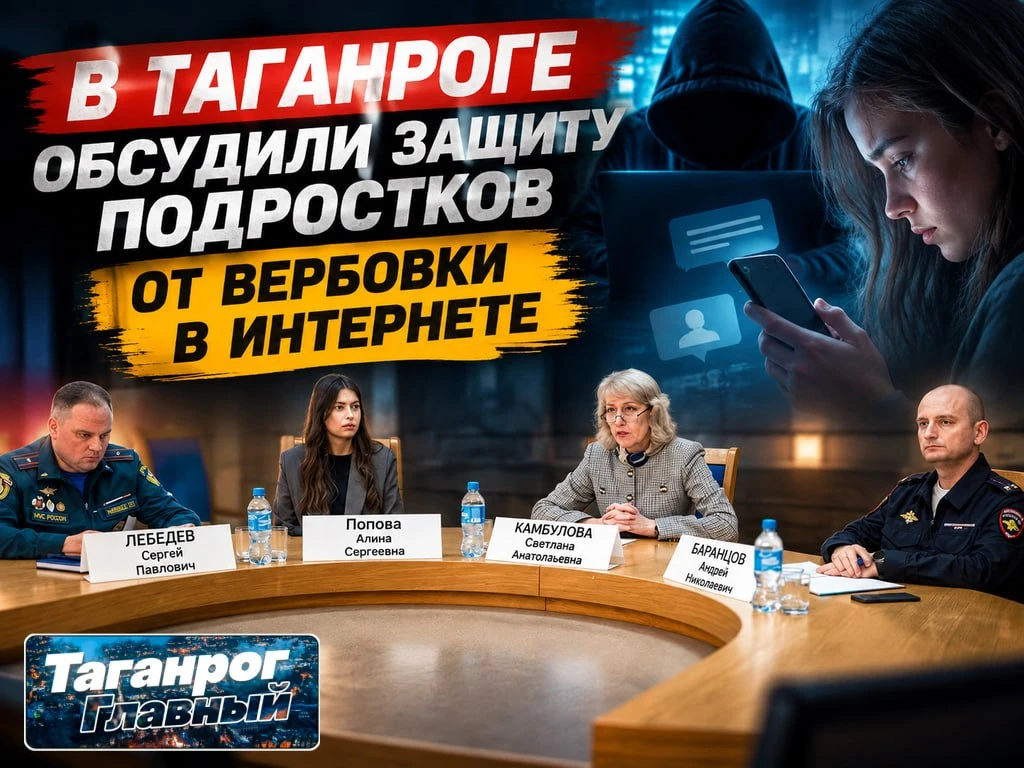 В Таганроге обсудили защиту подростков от вербовки в интернете