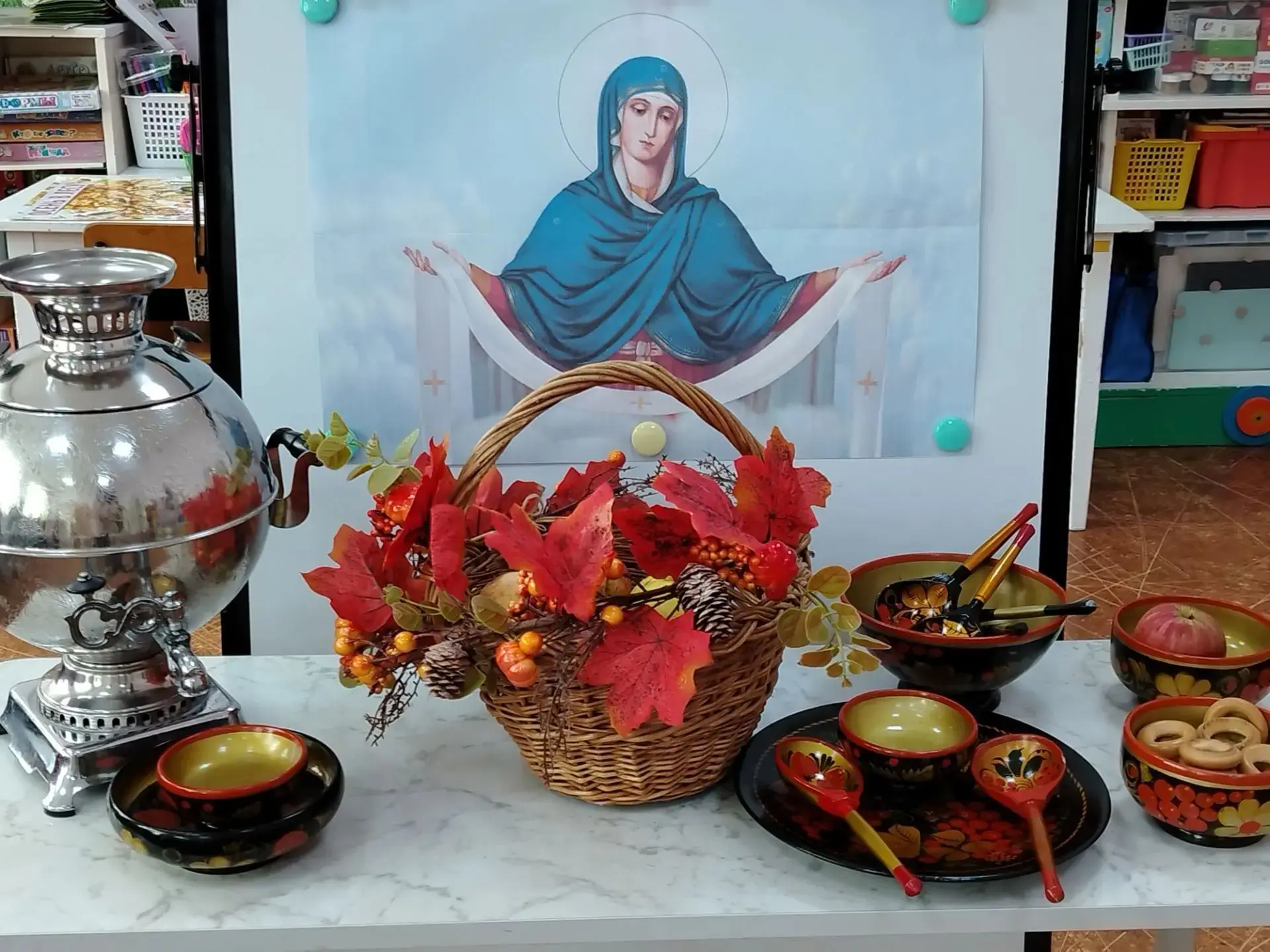 🍂 Покровские посиделки в группе «Солнечные лучики» 🍂