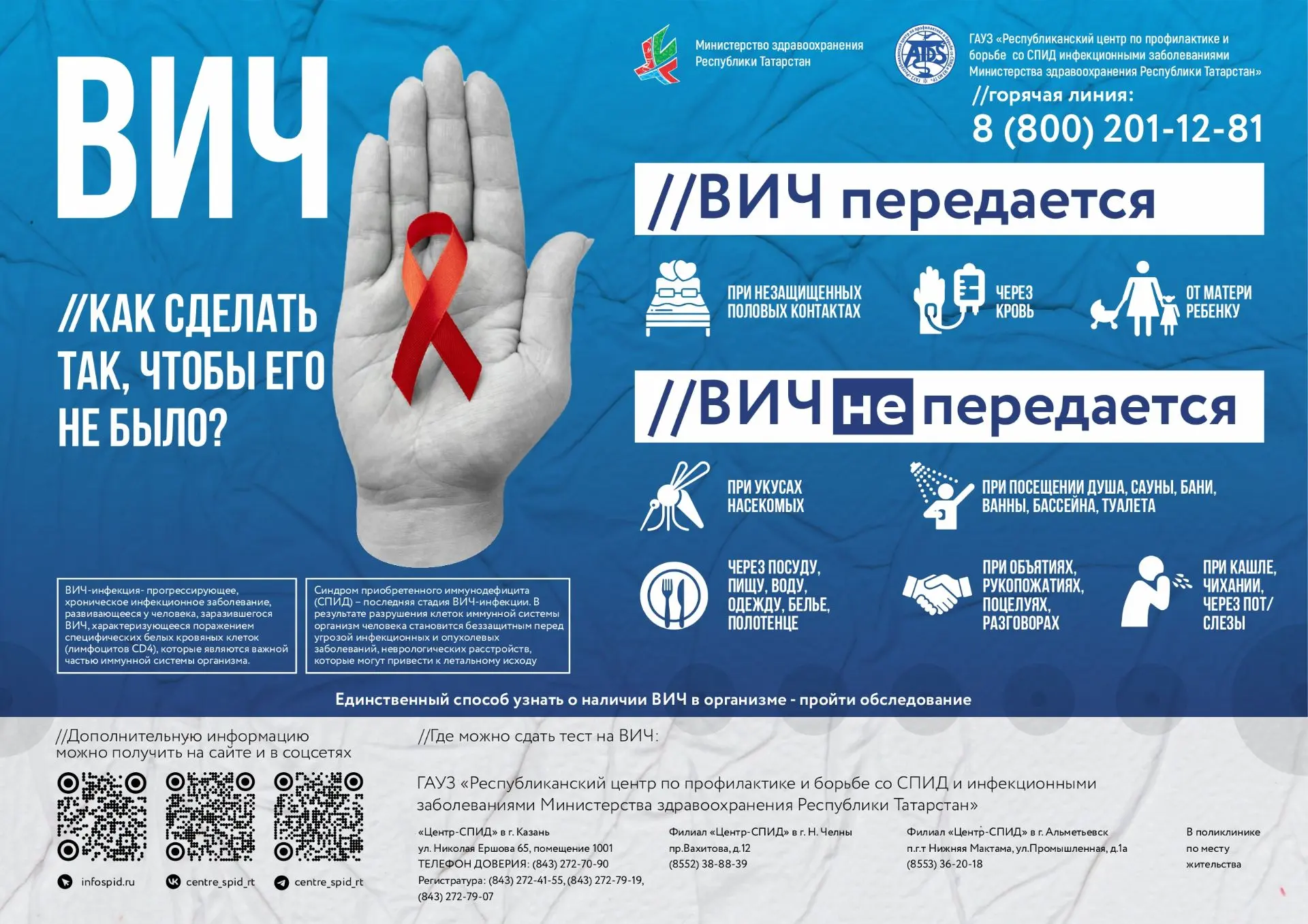 Профилактика ВИЧ — это важная составляющая в борьбе с распространением этого заболевани...