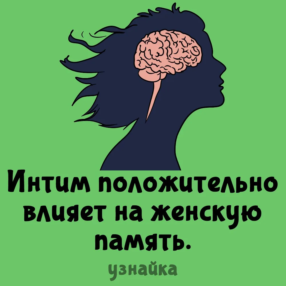 Ученые нашли этому объяснение — идет больший поток крови в область гиппокампа головного...