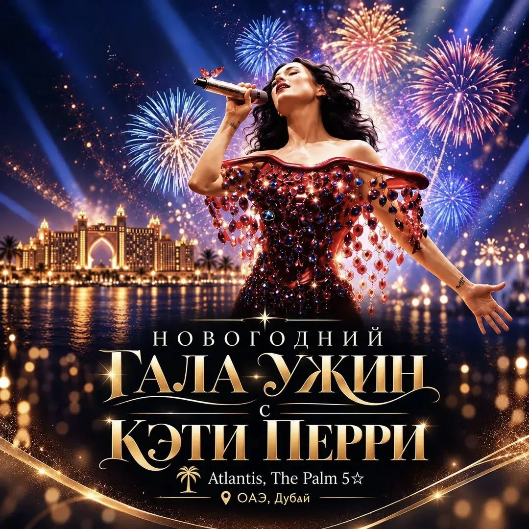 🎊 Новогодний гала-ужин с Кэти Перри