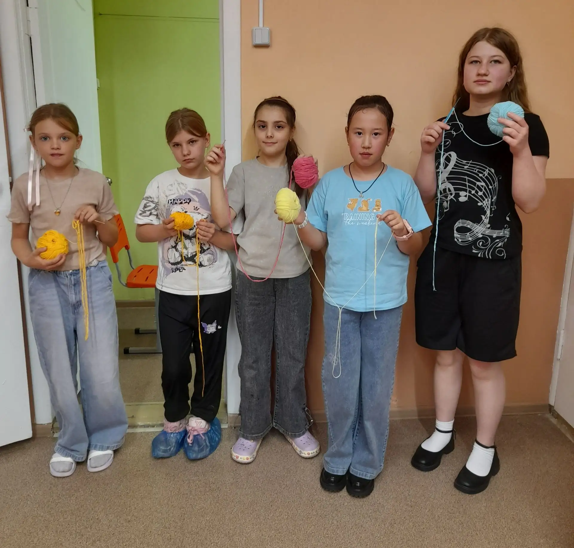 Наши первые учебные штрихи...