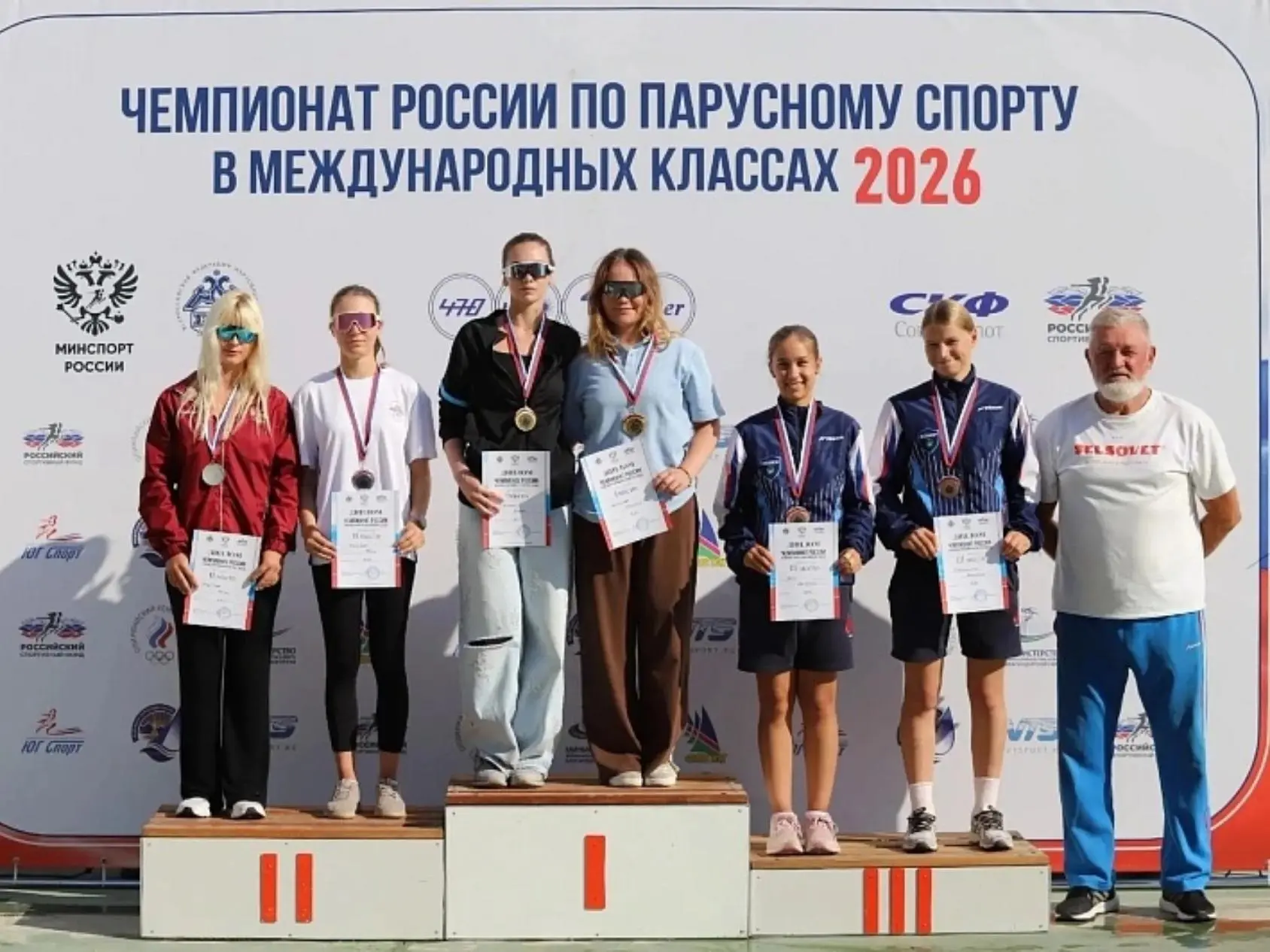 Спортсменка из Архангельска завоевала серебро чемпионата России по парусному спорту