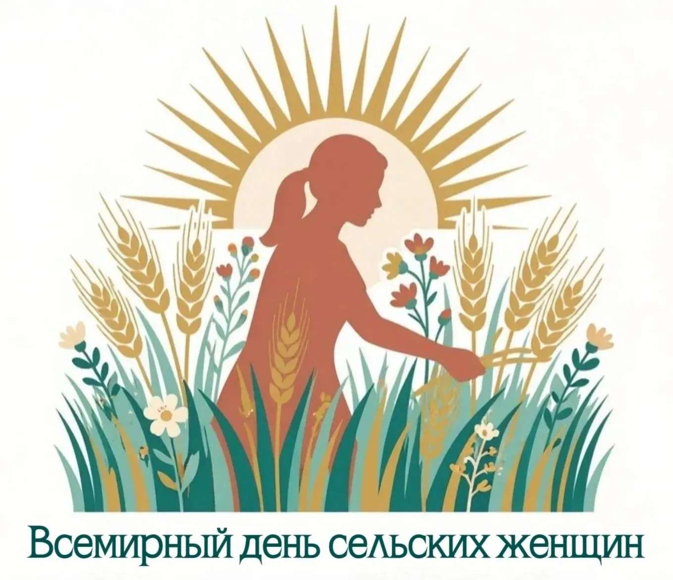 Дорогие женщины! От всей души поздравляем вас с Всемирным днём сельских женщин!