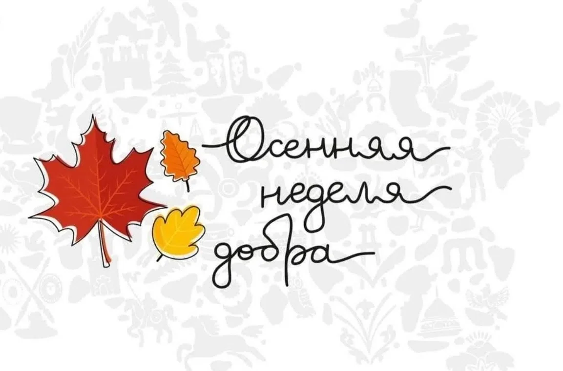 🍁Осенняя неделя добра — 2026: вместе делаем важное дело!