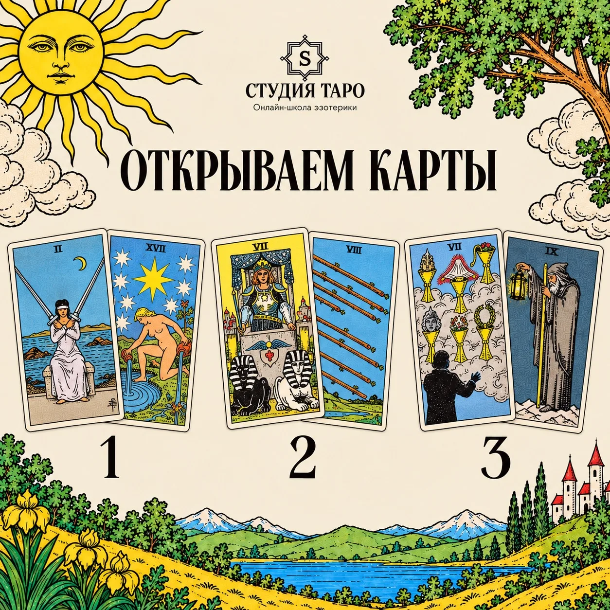 Открываем карты: что поможет вам сделать выбор⤵️
