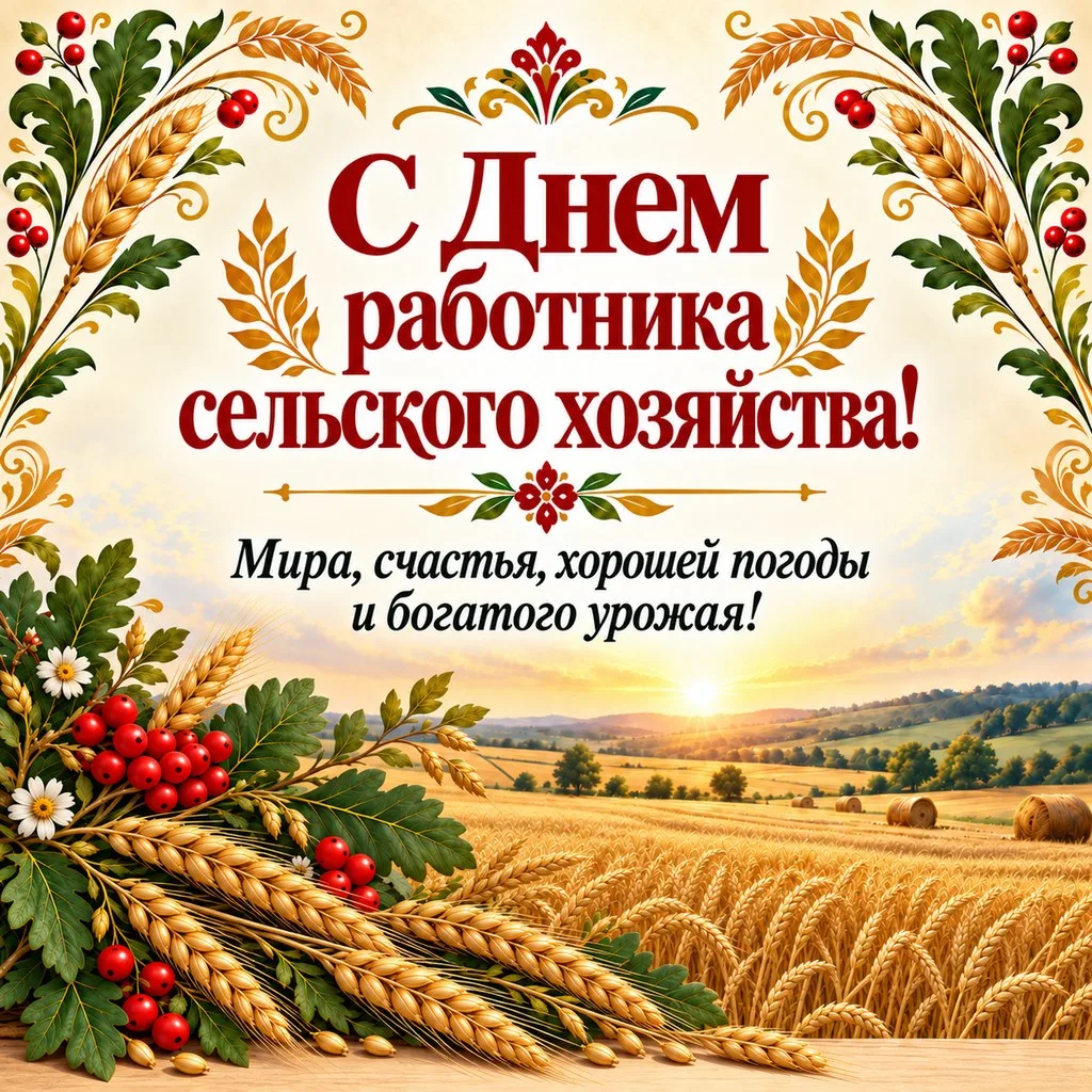 Уважаемые работники и ветераны агропромышленного комплекса!