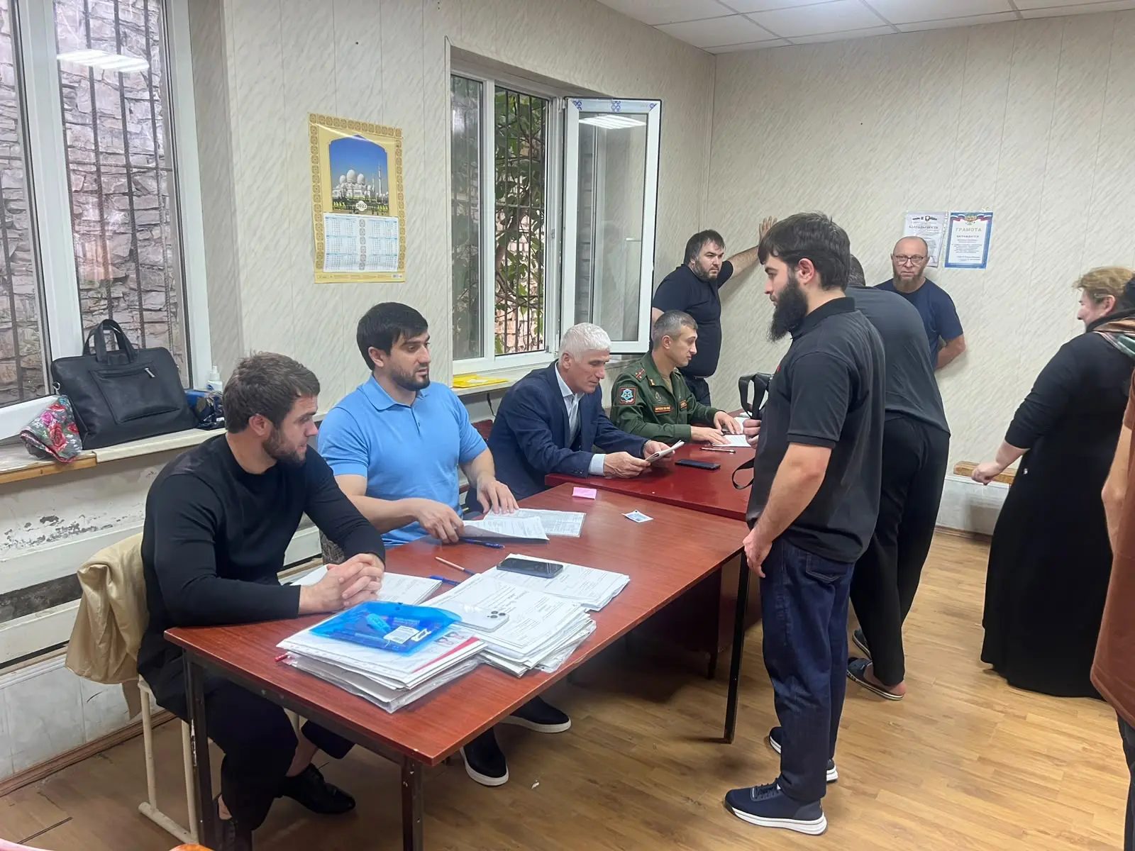 В районе проходит осенняя призывная кампания
