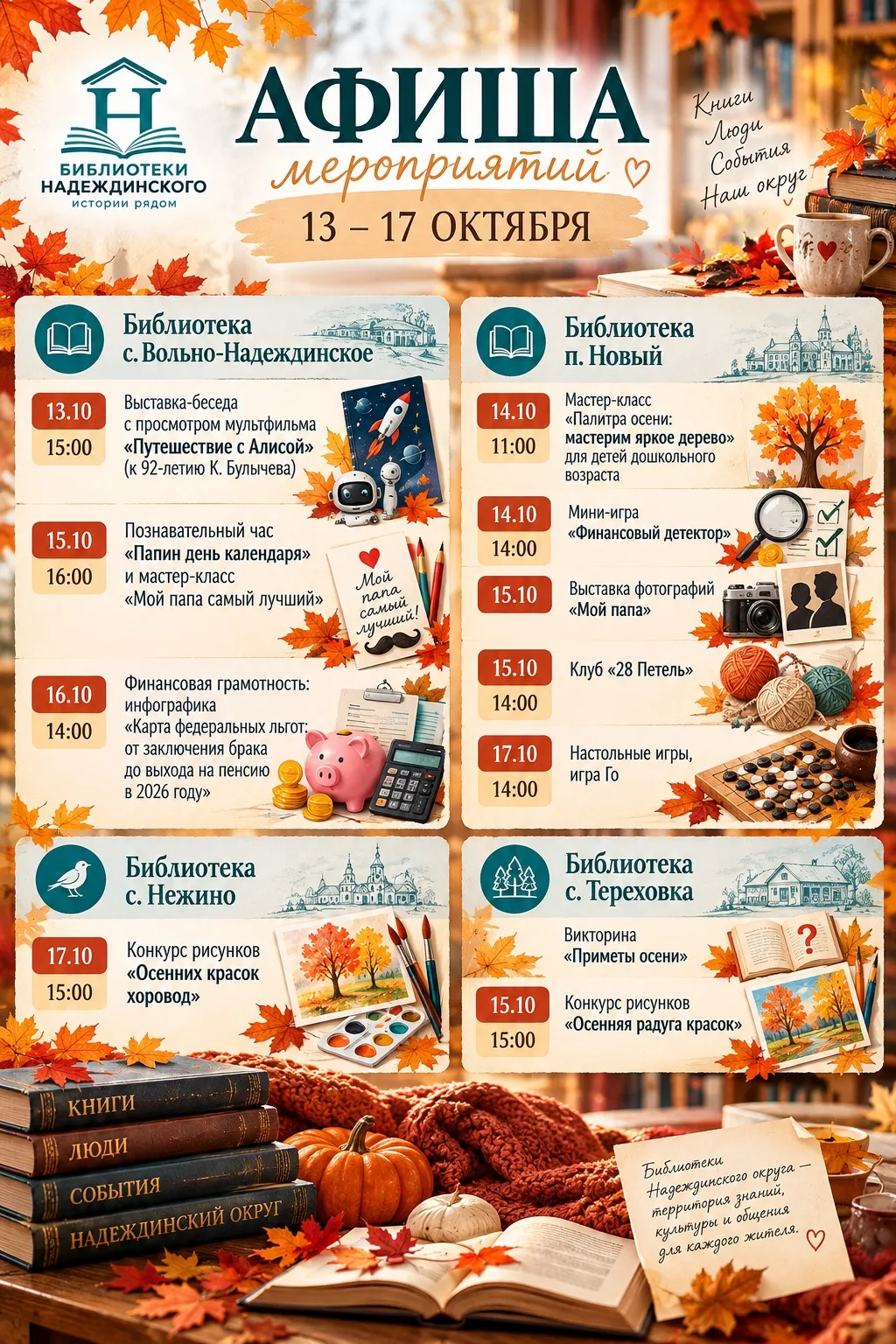 📚🍁 Осень, книги и новые открытия!