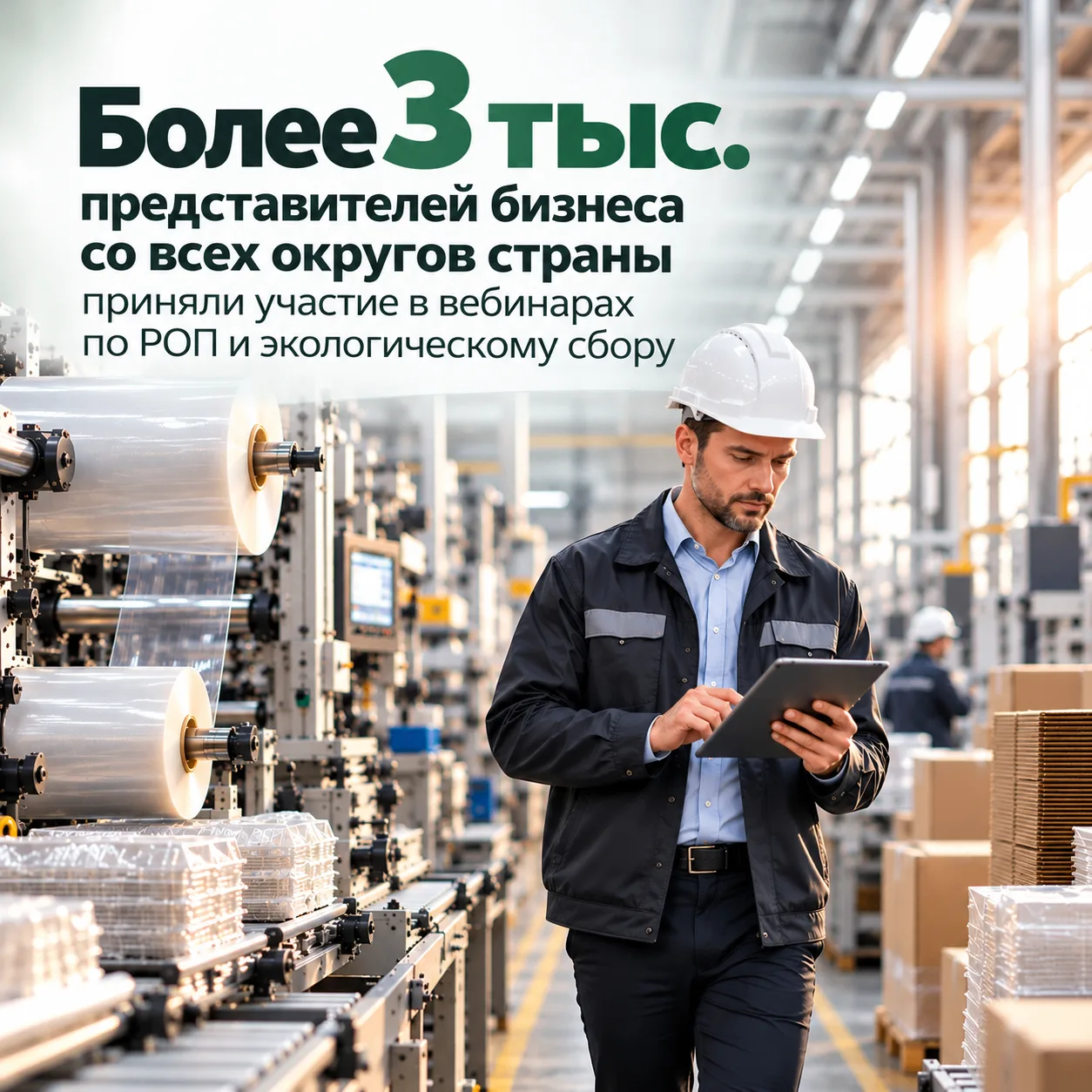 Представители бизнеса приняли участие в вебинарах по РОП.