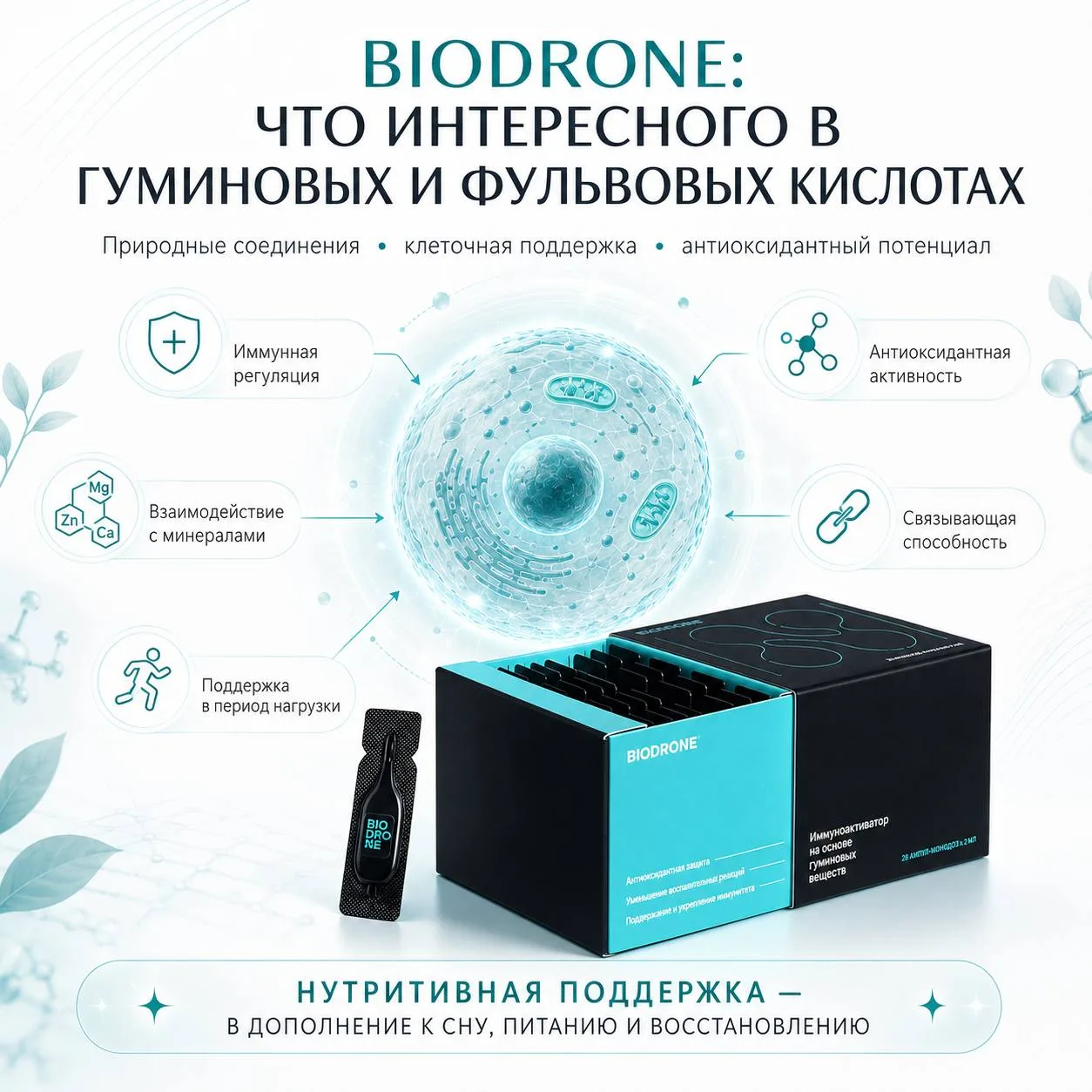 BIODRONE: ЧТО ИНТЕРЕСНОГО В ГУМИНОВЫХ И ФУЛЬВОВЫХ КИСЛОТАХ