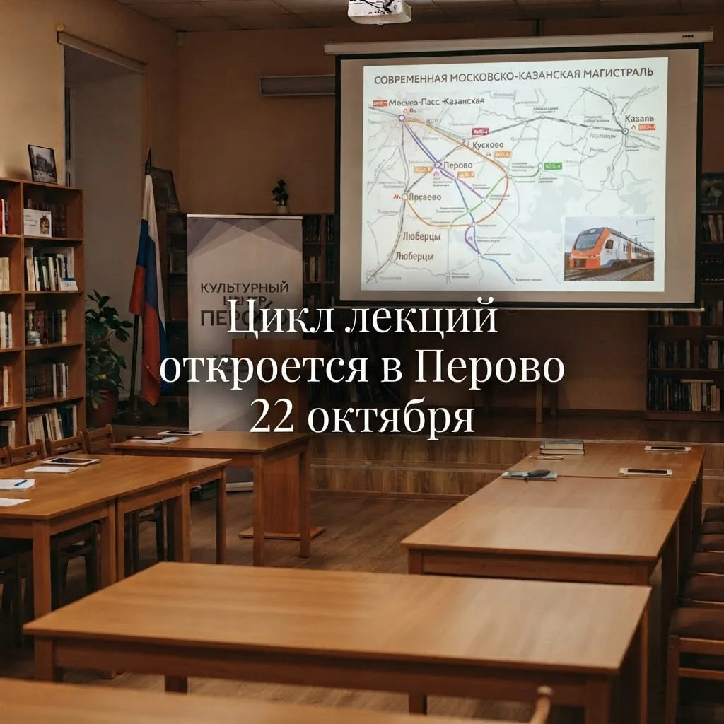 Соседи из Перово проведут серию лекций о железных дорогах.