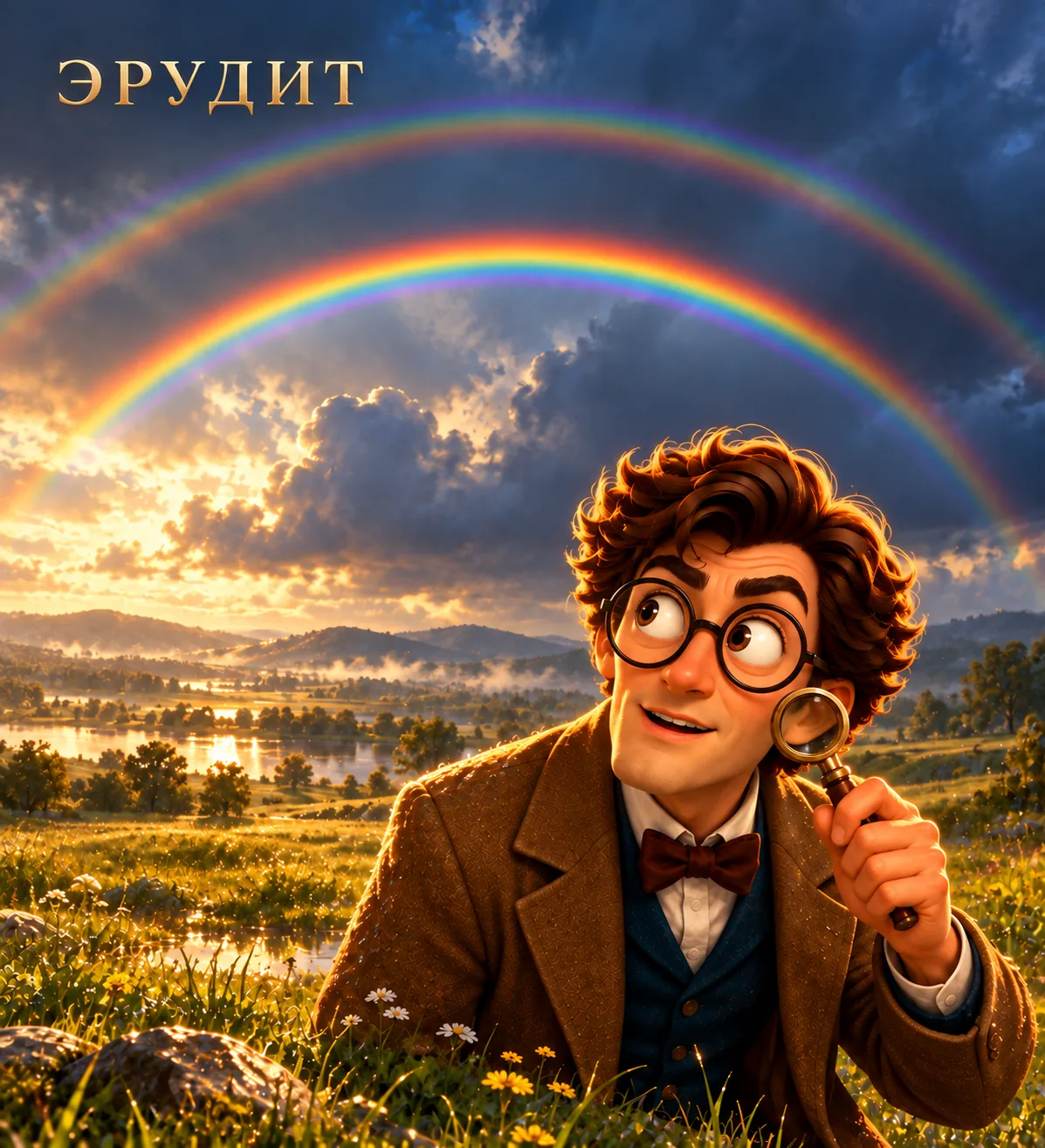🌈 У двойной радуги цвета идут в разные стороны