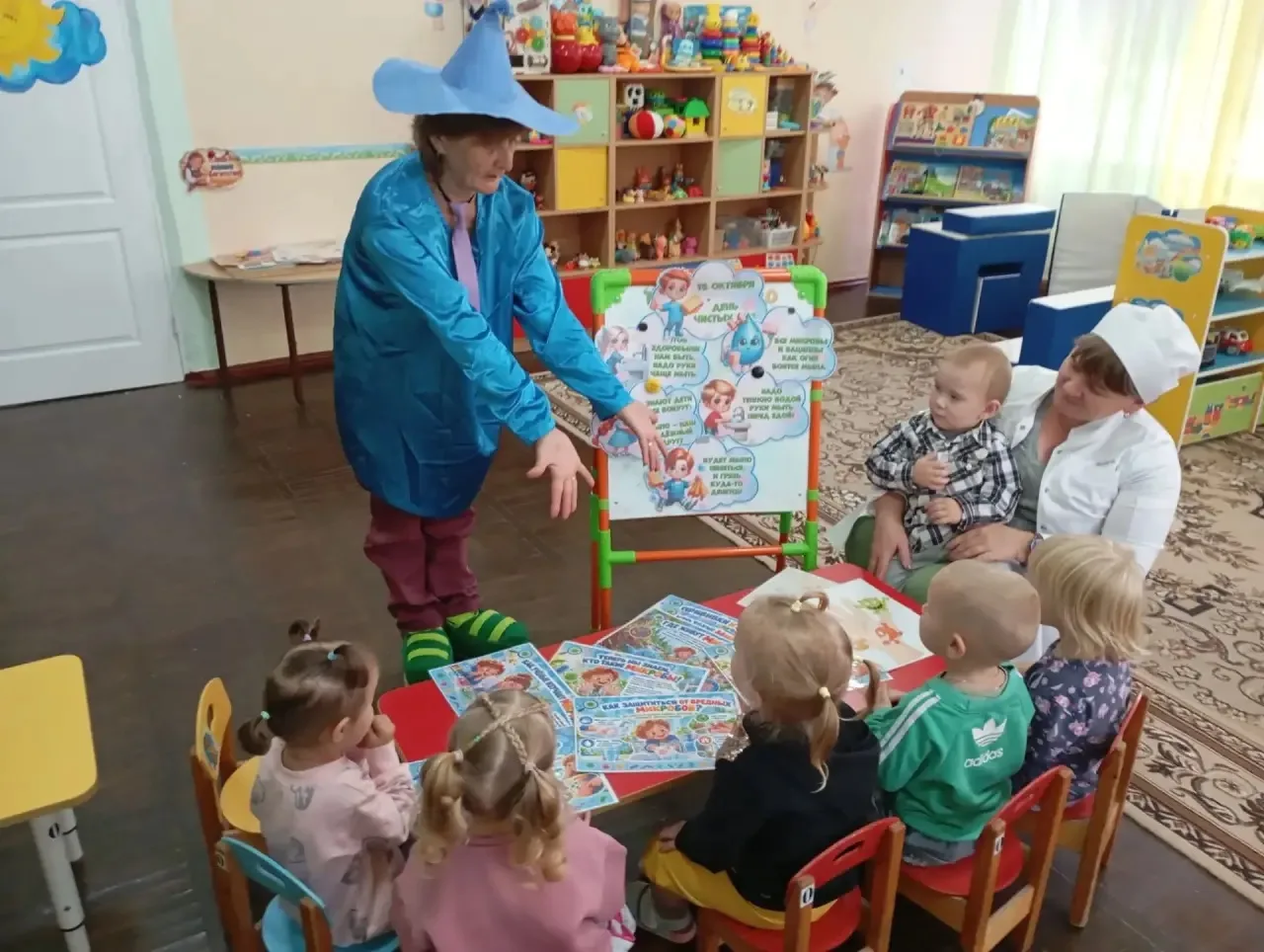 🎉День чистых ручек в группе № 1! 🎉