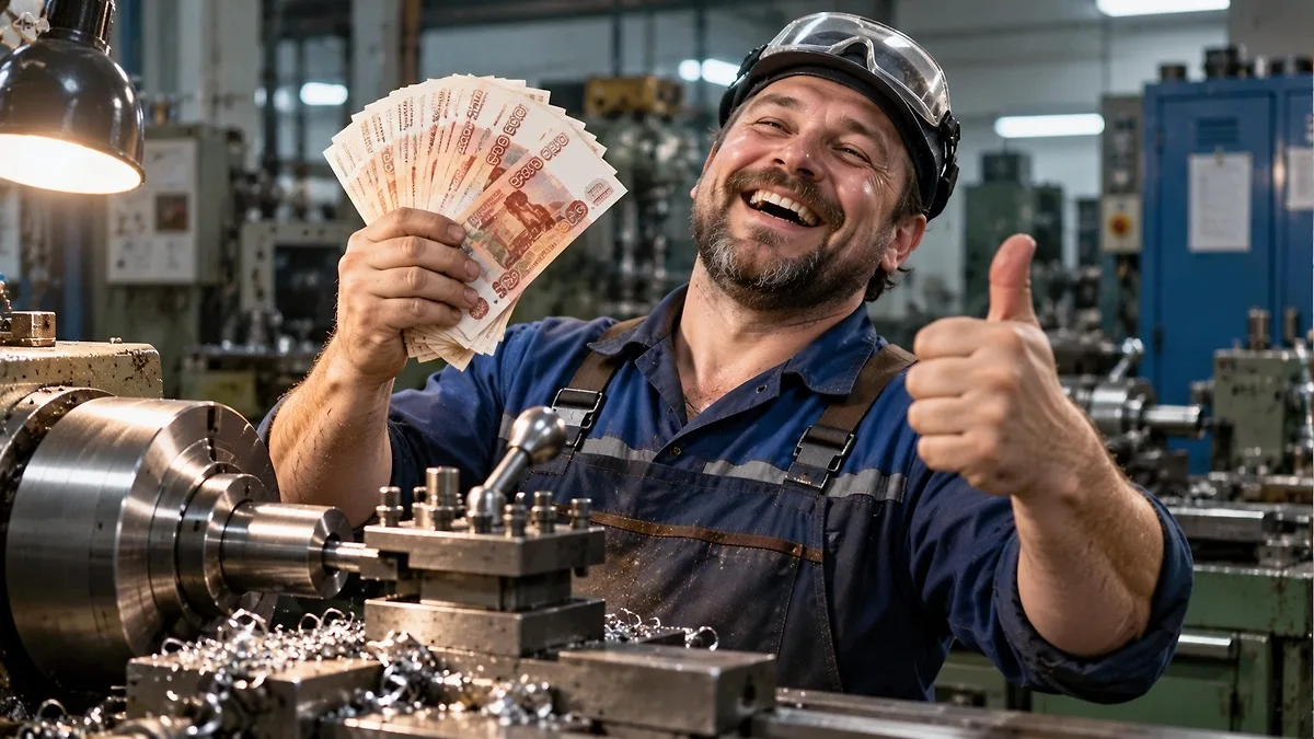 Токари стали самыми высокооплачиваемыми рабочими: ₽209 тыс. в месяц (+30% за год)