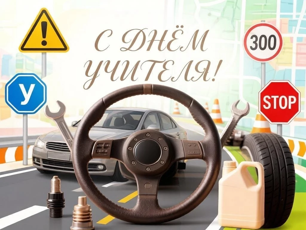 С Днём учителя, наши дорогие преподаватели и мастера! 🎉