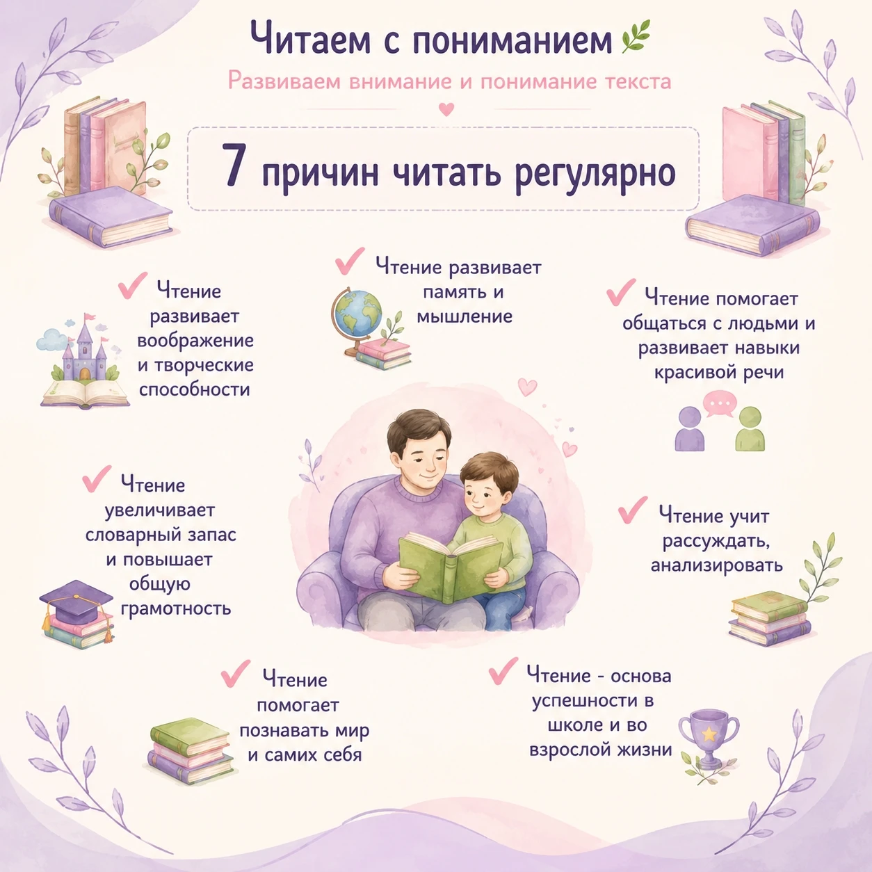 📚 Почему так важно читать регулярно?