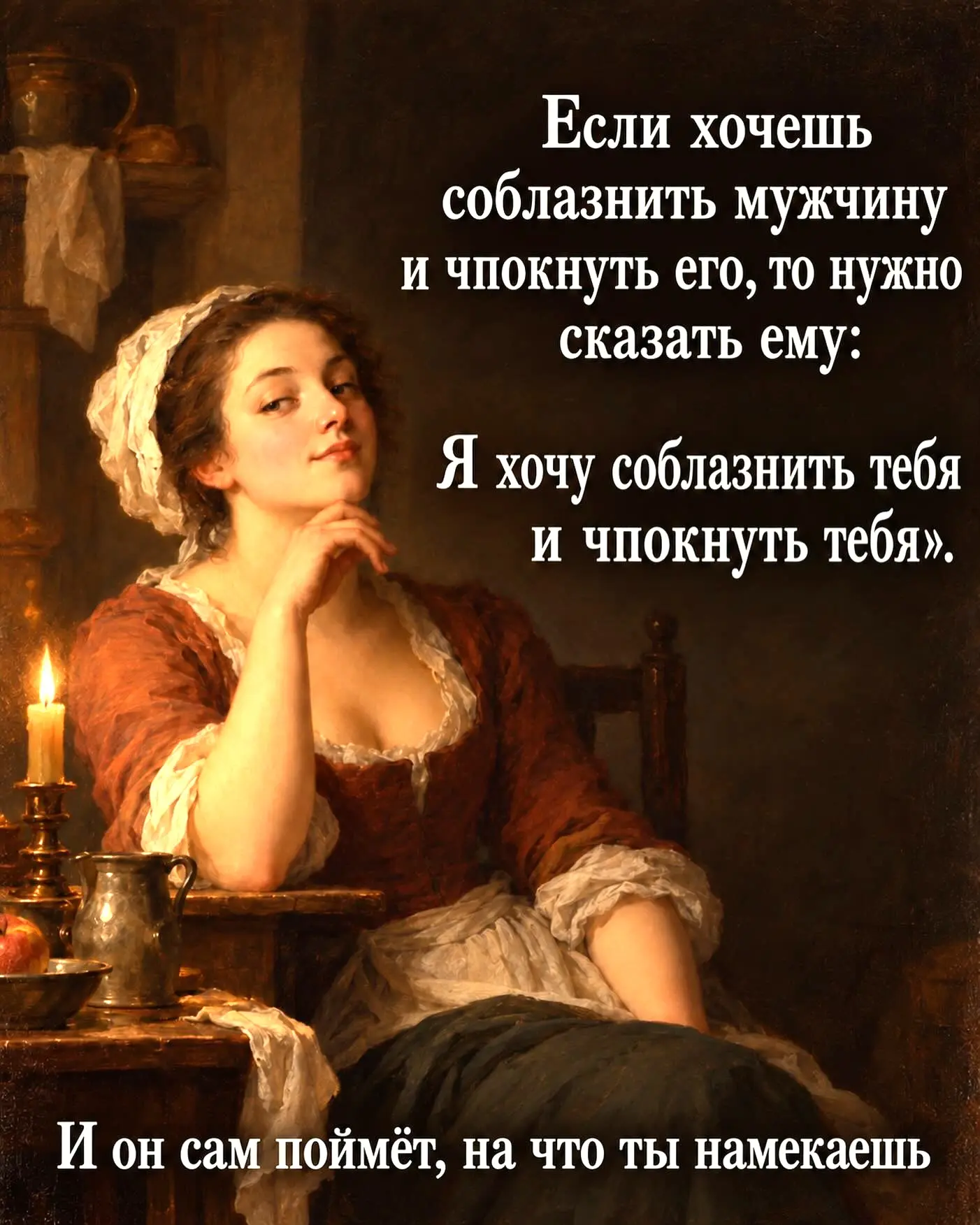 Как нужно намекать мужчине... 😂🤣😂