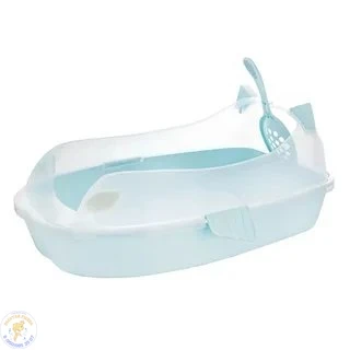 Туалет для кошек с бортом (54*24*33) совок -2235р