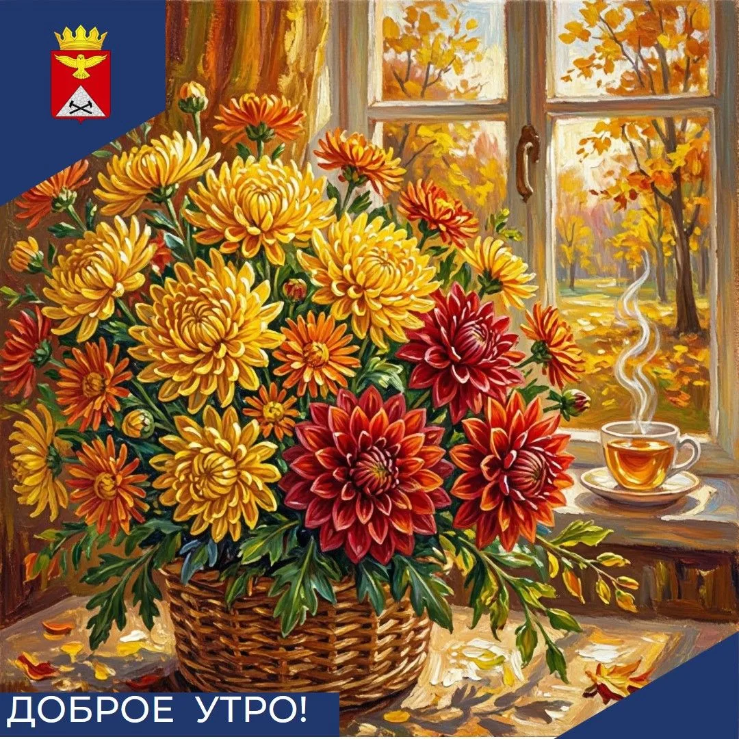 Доброе утро, Юргамышский округ! ❄️☀️Четверг, 15 октября, встречает нас морозцем — на ул...