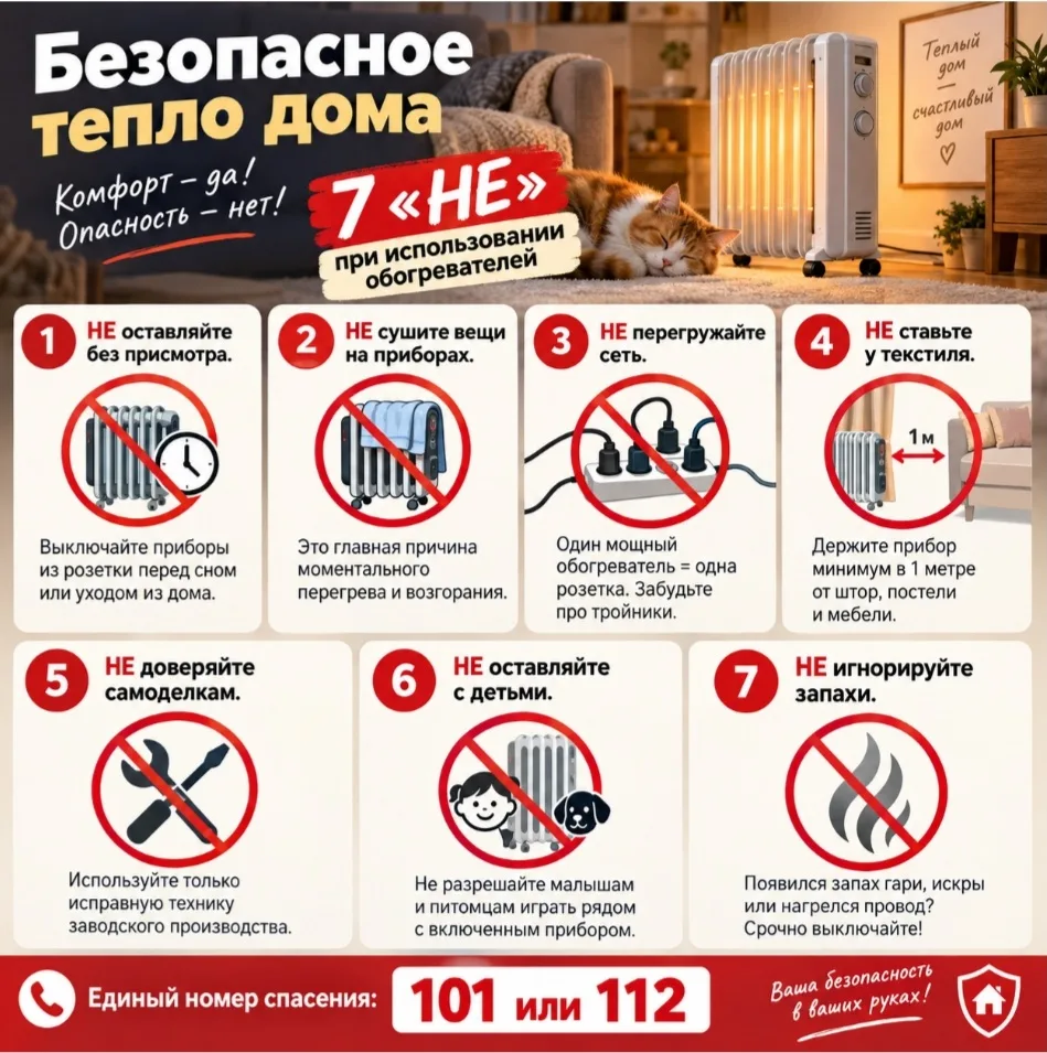 Безопасное тепло: как защитить свой дом в холодное время года