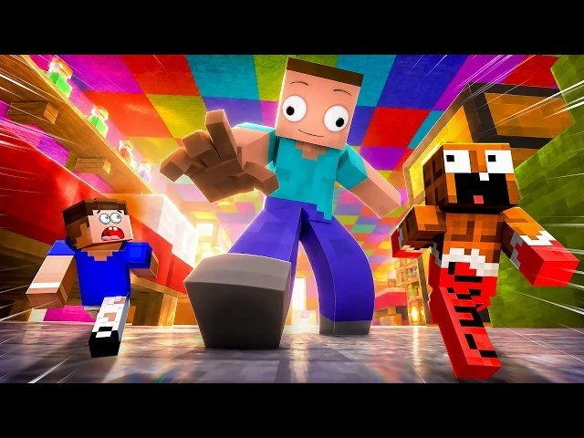 ЗРЯ МЫ ЗАШЛИ В ЭТУ УЖАСНУЮ КОМНАТУ!😱 МАЙНКРАФТ