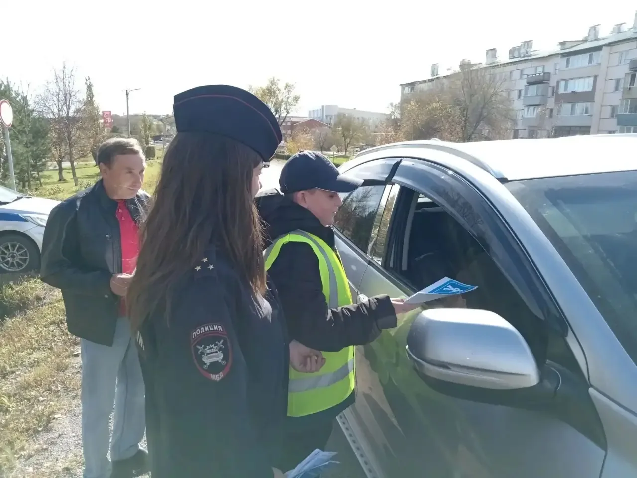 🔥15 октября ребята из кружка «Светофор» МБОУ школы #1 с.Хороль приняли участие в акции...