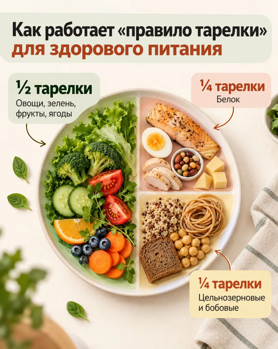 🥣 И хочу напомнить всем про «правильную тарелку», чтобы было не только удобно, но и по...