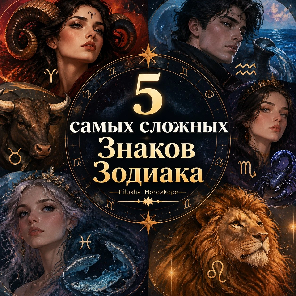 5 самых сложных Знаков Зодиака 🤯